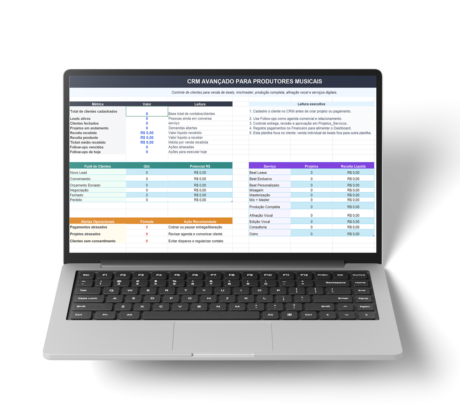 Planilha de Controle de Clientes