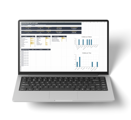 Planilha de Controle de Collabs